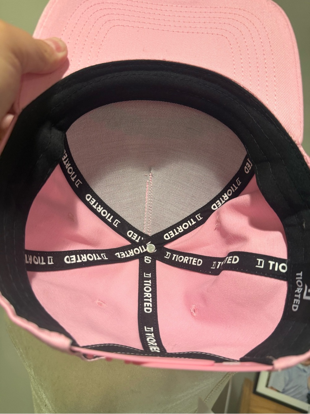 Detroit Pink Baseball Cap - Picture 4 of 4